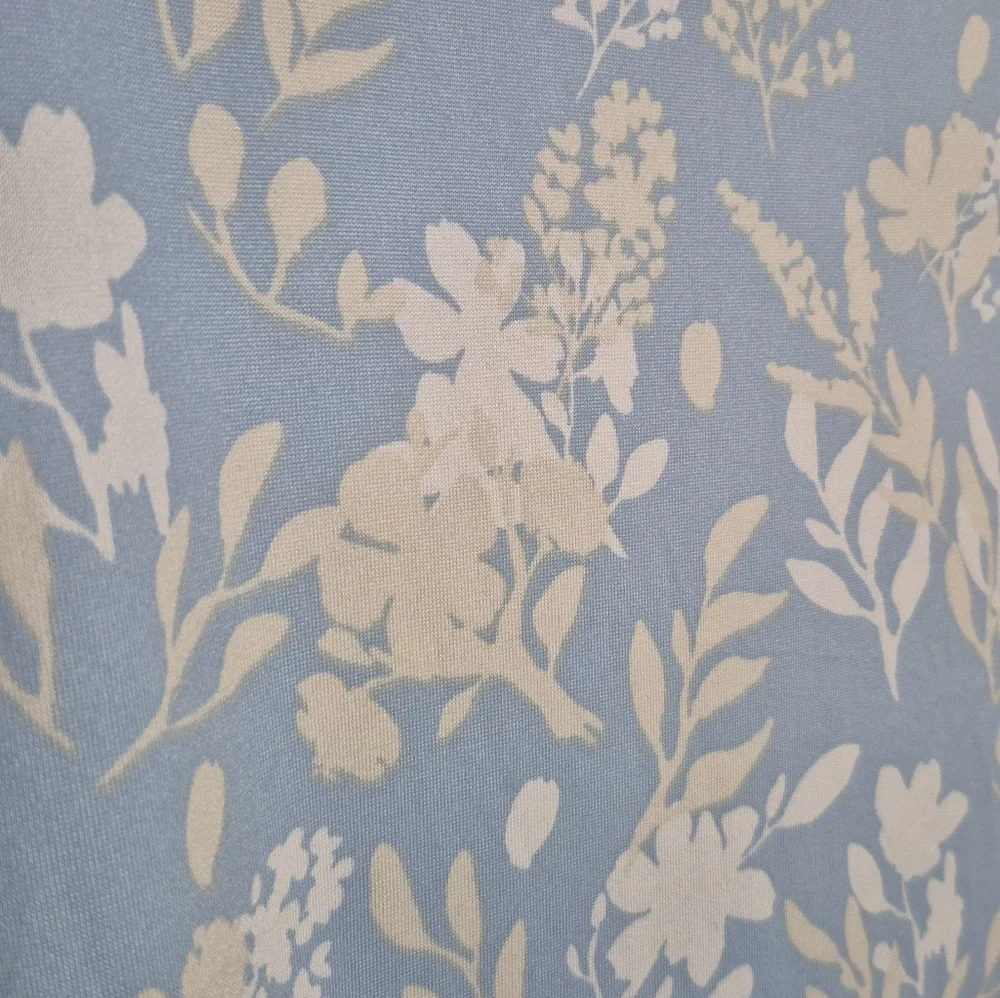 Floral Blue Nightgown Size 2X - Picture 8 of 11